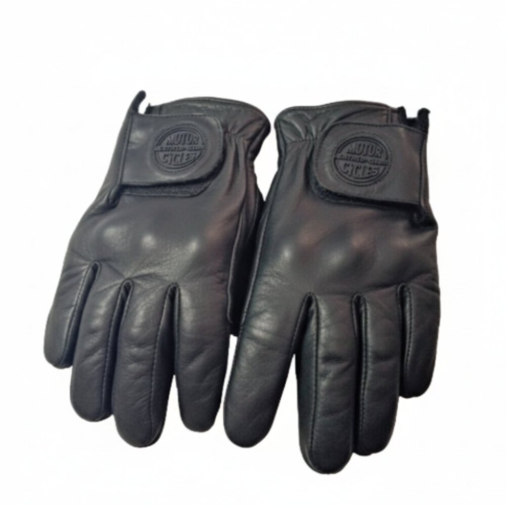 Pro-Rider Motorcycle Gloves Genuine Leather Black Size S Unisex Riding